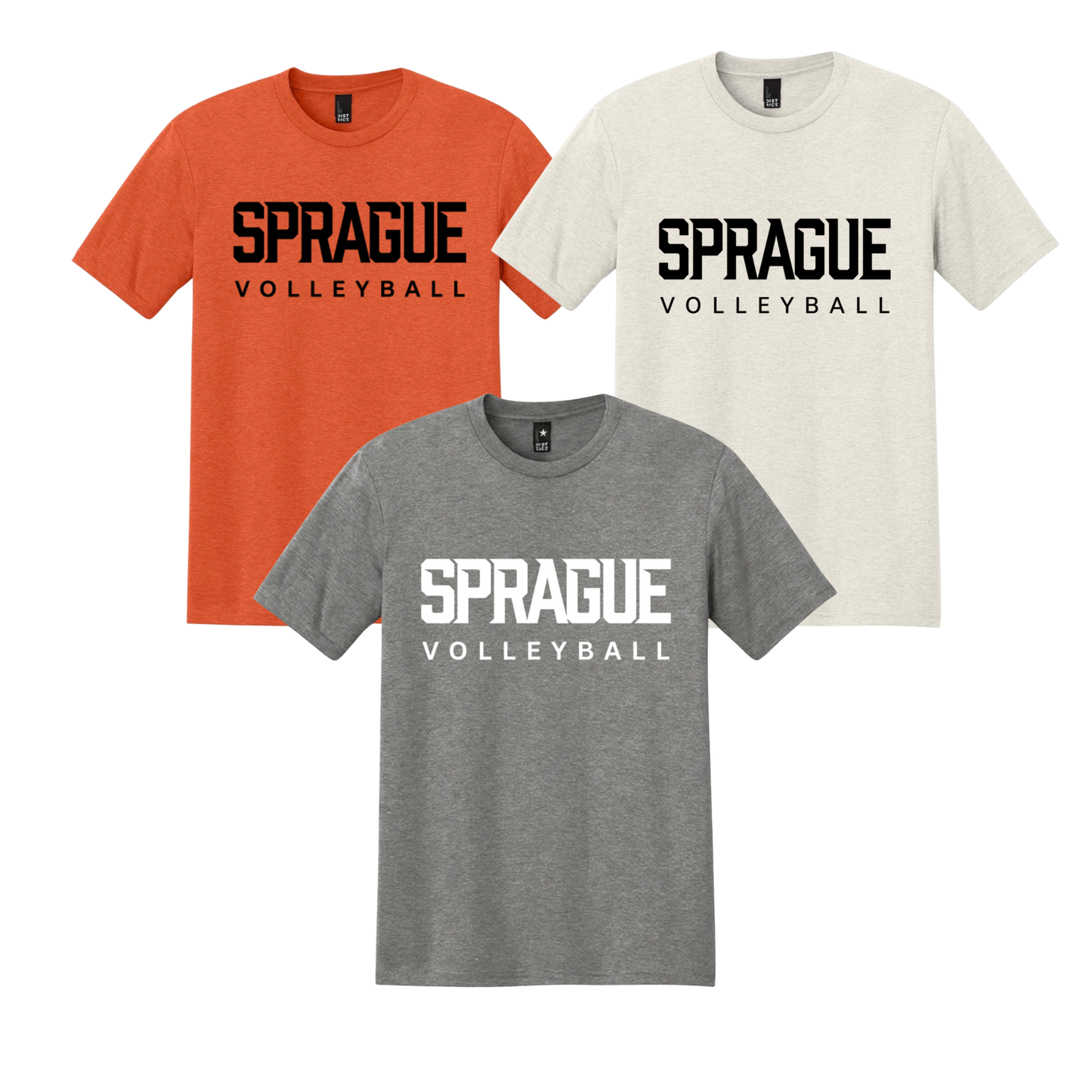 Sprague Program T-Shirt 3 Color Bundle