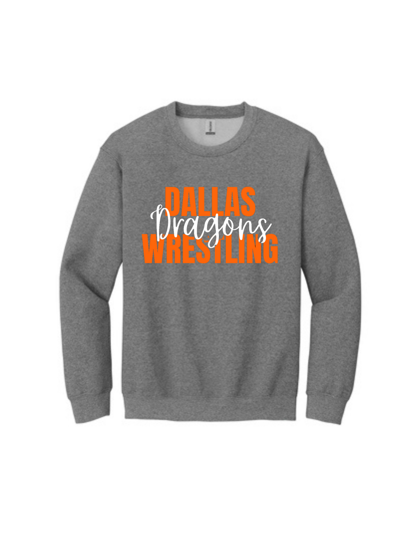 Dallas Crewneck Sweatshirt Option 2 (black or gray)