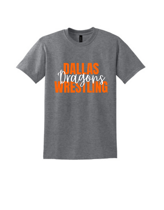 Dallas Short Sleeve T Option 2 (black or gray)