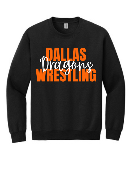 Dallas Crewneck Sweatshirt Option 2 (black or gray)